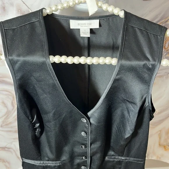 Richard Chai for Target Black Tuxedo Dress Size 1 - Picture 3 of 15